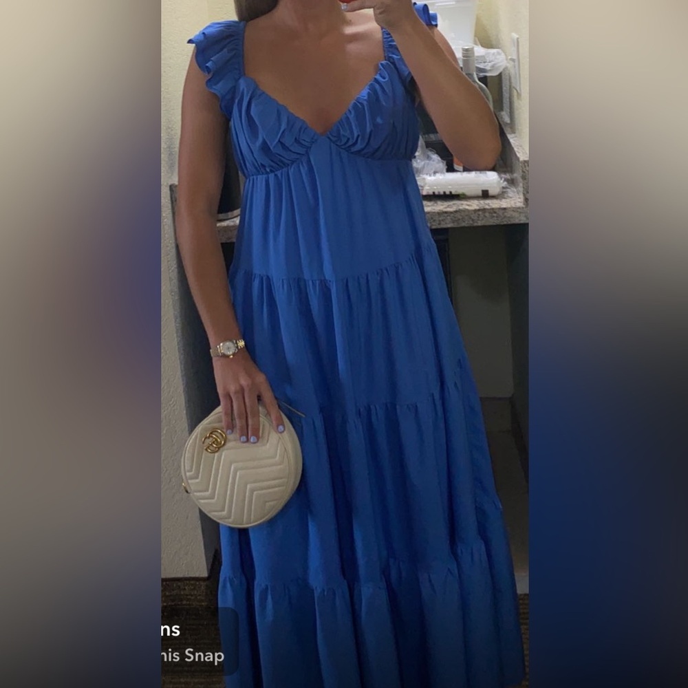Blue Shopbop maxi dress!